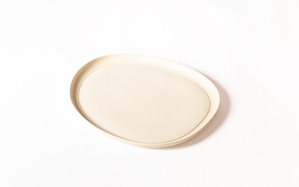 MARIS CAST ALUMINIUM STACKING TRAY ROUND