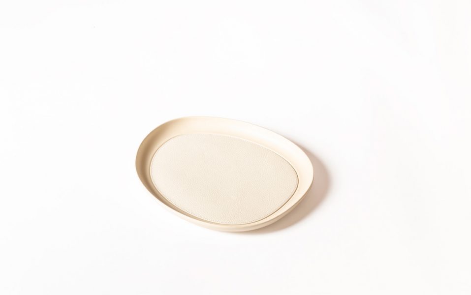 MARIS CAST ALUMINIUM STACKING TRAY ROUND