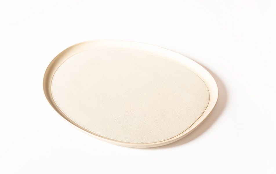 MARIS CAST ALUMINIUM STACKING TRAY ROUND