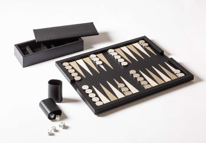 MONOGRAM BACKGAMMON