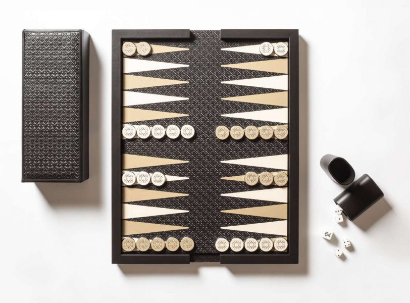 MONOGRAM BACKGAMMON