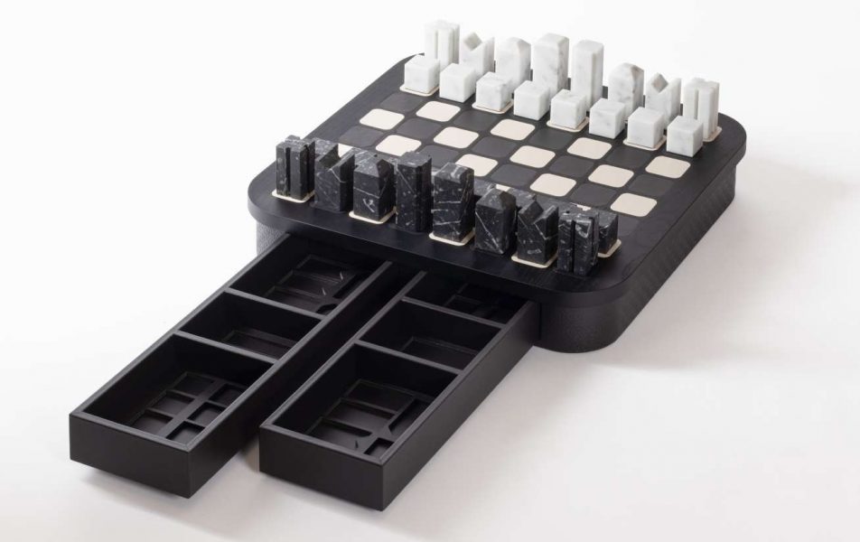 MONOGRAM BIG CHESS GAME SET