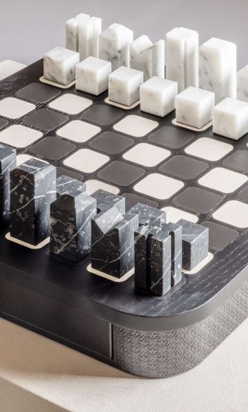 MONOGRAM BIG CHESS GAME SET