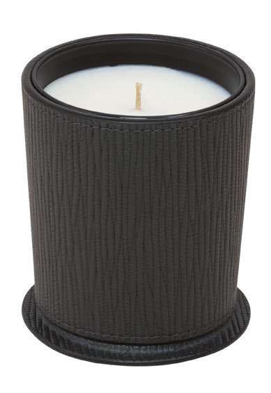 LEATHER CANDLE HOLDER FRAGRANCE 1