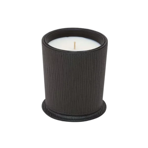 Подсвечник Leather candle holder Giobagnara