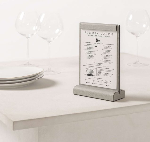 BOSTON MAGNETIC MENU STAND