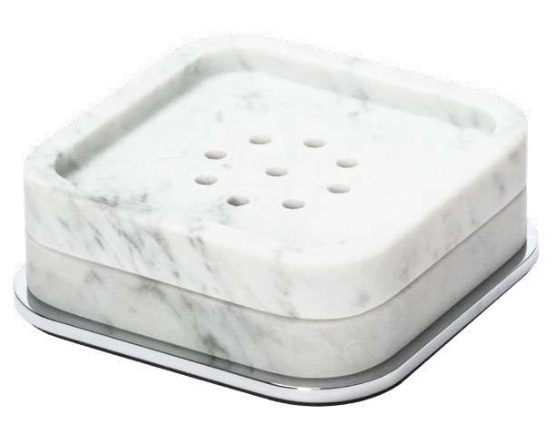 POLO MARBLE SQUARE SOAP BOWL