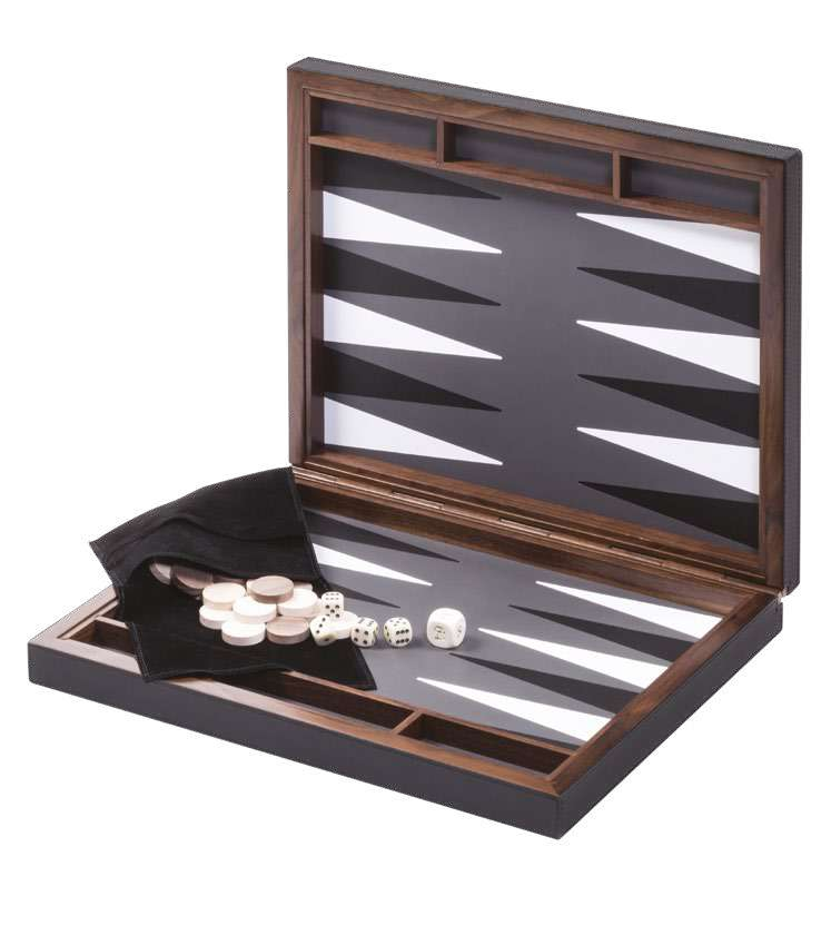 TOSCA COLLECTION: SAFARI BACKGAMMON CASE