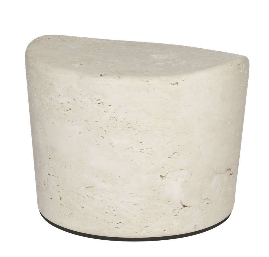 Perseus marble pouf