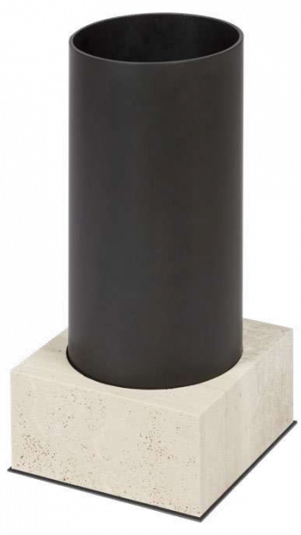 ULISSE MARBLE & METAL UMBRELLA STAND