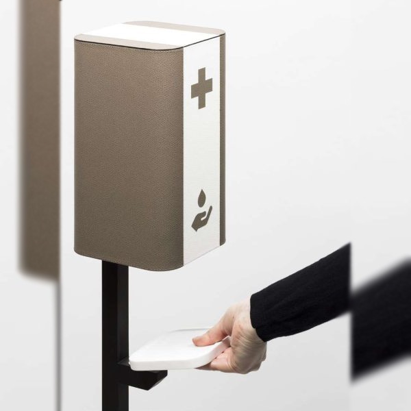 AUTOMATIC HAND GEL DISPENSER STAND