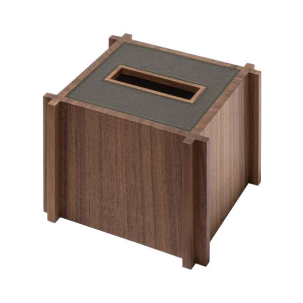 Салфетница Structura Leather & Wood Giobagnara