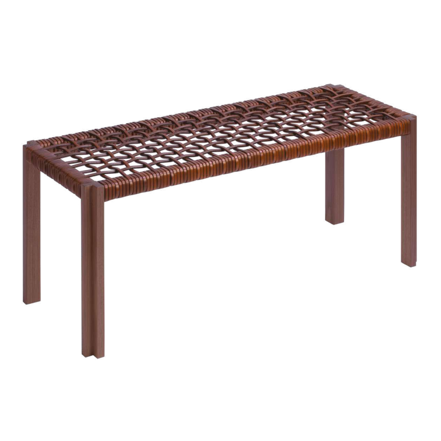 Скамья Structura crisscross bench Giobagnara