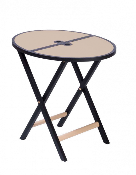 Novecento folding table oval