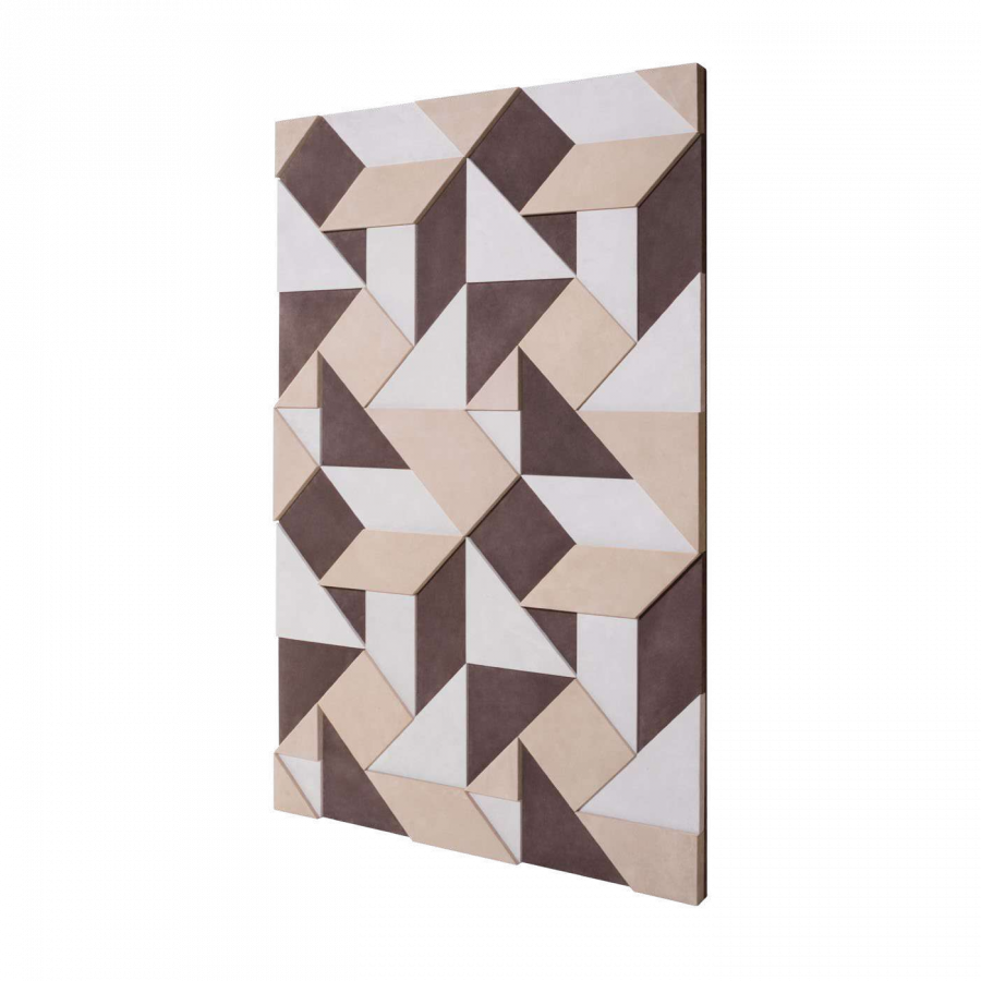 Origami 3d wall pattern