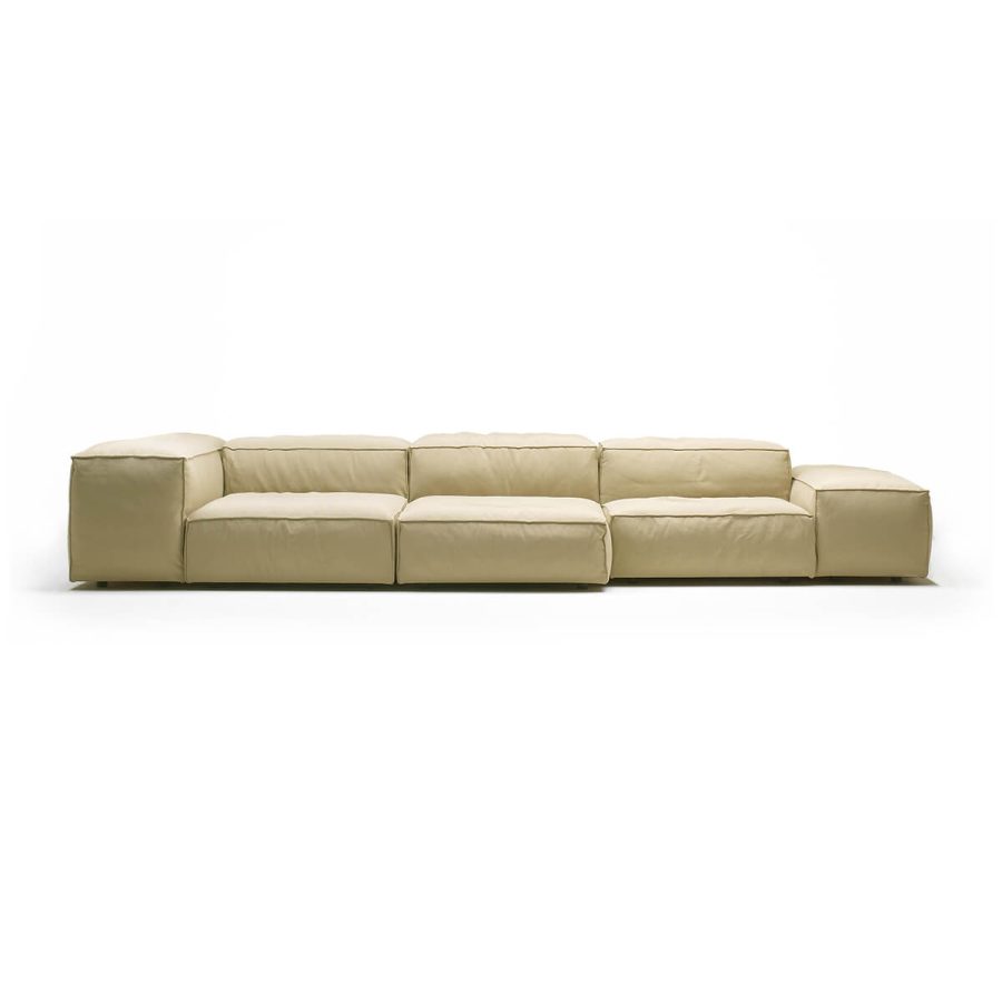 Диван кожаный на ножках Floyd-Hi Sofa Living divani