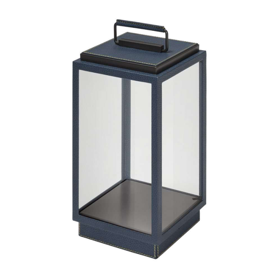 Настольная лампа Blakes leather table lamp Giobagnara