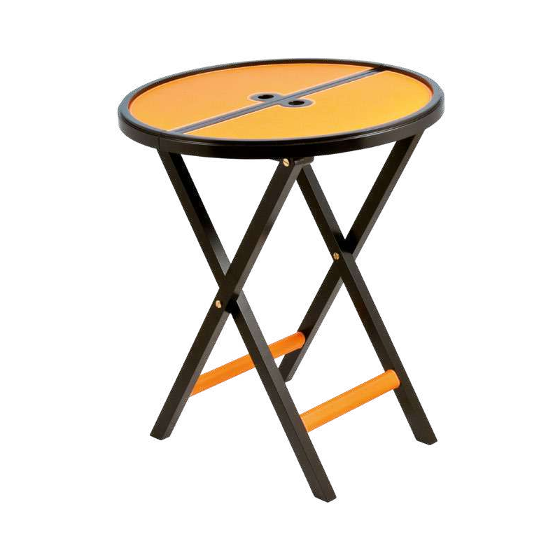 Столик Novecento folding table with raised edge round Giobagnara