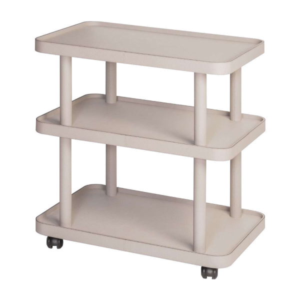 Тележка Polo trolley three levels rectangular Giobagnara