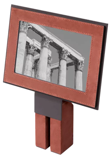 PILLAR LEATHER FRAME