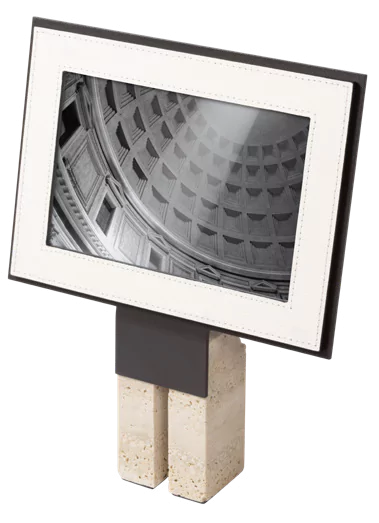 PILLAR LEATHER & STONE FRAME