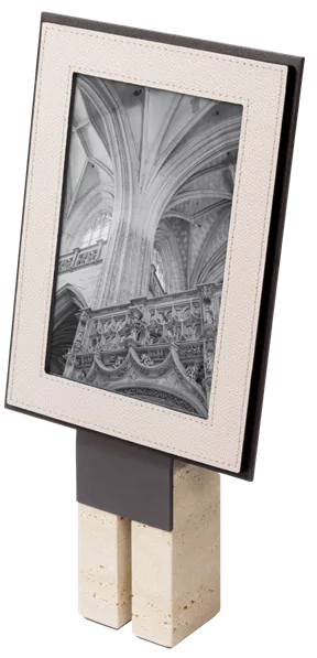 PILLAR LEATHER & STONE FRAME