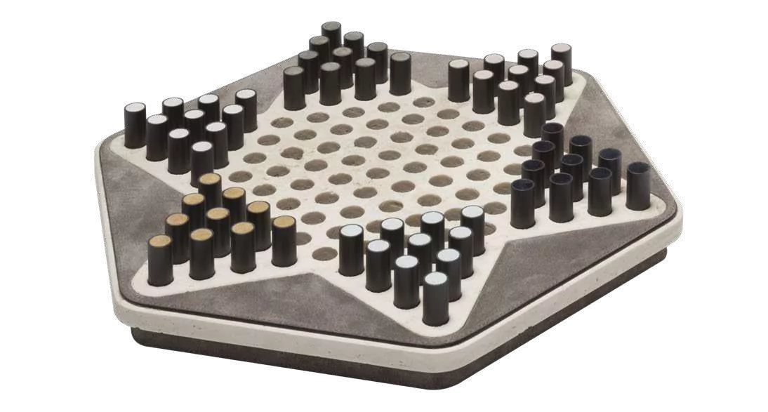 Delos marble chinese checkers