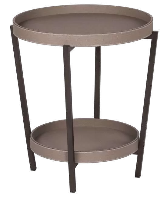 Renzo folding table small | two trays