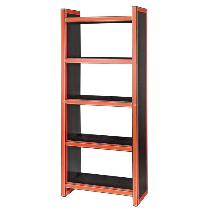 Augusta bookshelf wall version (Inlaid leather on the front side)
